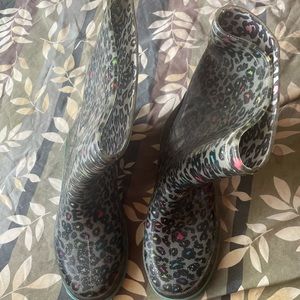 Girls rain boots youth size 6